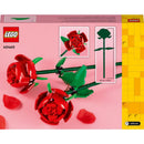 LEGO Botanicals Roses Building Set Multicolor 2 pc
