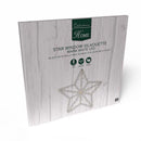 Celebrations LED Warm White Star Silhouette 15 in. Hanging Decor