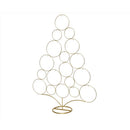 Decoris Gold Tree Display Centerpiece 33 in., Pack of 6