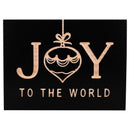 P Graham Dunn Black Joy To The World Word Block 5 in., Pack of 4