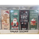P Graham Dunn Assorted Snap Sign Table Decor, Pack of 24