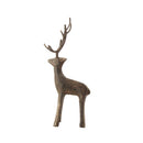 Creative Co-Op Standing Reindeer Figurine 12 in., Pack of 3