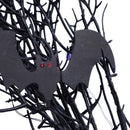 Celebrations Purple 50 ct 9 ft. LED Prelit Black Twig Garland, Pack of 6
