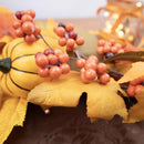 Celebrations 9 ft. Unlit Fall Leaves Garland, Pack of 4