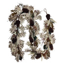 Celebrations 9 ft. Unlit Pine and Berry Garland, Pack of 4