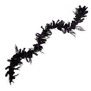 Celebrations Orange 50 ct 10 ft. LED Prelit Spider Garland, Pack of 4