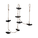 Creative Co-Op Jute Rope Bats Garland, Pack of 6
