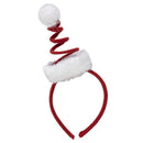 Dyno 9.25 in. Spiral Hat w/pom Headband 1 pk, Pack of 12