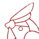 Celebrations LED Red Cardinal Silhouette 15 in. Hanging Decor