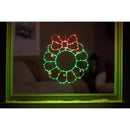 Celebrations LED Multi Wreath Silhouette 15 in. Hanging Decor