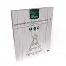Celebrations LED Multi Christmas Tree Silhouette 17 in. Hanging Decor