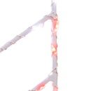 Celebrations LED Red/White Candy Cane Silhouette 15 in. Hanging Decor
