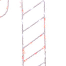 Celebrations LED Red/White Candy Cane Silhouette 15 in. Hanging Decor