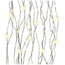 Celebrations Platinum LED Big Seed Cluster Warm White 832 ct String Christmas Lights 8 ft.
