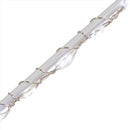 Celebrations LED Pure White Snowflake 24 in. Hanging Decor