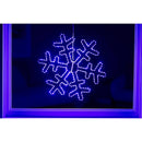 Celebrations LED Blue Snowflake 18 in. Hanging Decor