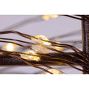 Celebrations LED Warm White Wreath 22 in. Hanging Decor