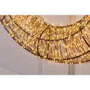 Celebrations LED Warm White Wreath 22 in. Hanging Decor