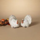 Gerson 5 in. Harvest Turkey Fall Decor, Pack of 12