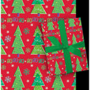 Paper Images Assorted Brights Gift Wrap, Pack of 48