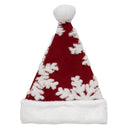 Dyno 17 in. Snowflake Santa Hat 1 pk, Pack of 12