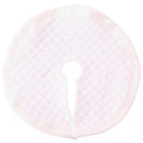 Celebrations White Tree Skirt 12 in., Pack of 12