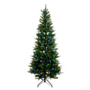 Holiday Bright Lights 1-2 Tree 7 ft. Full LED 450 ct Lakeland Pine Color Changing Christmas Tree