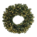 Celebrations 24 in. D LED Prelit Warm White Cascading Wreath, Pack of 4