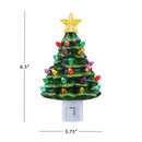 Mr. Christmas LED Nostalgic Tree Nightlight 6.5 in., Pack of 6