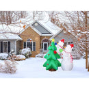 Celebrations Snowman with Tree 6 ft. Inflatable
