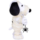 Gemmy Animated Musical Plush Halloween Snoopy in Mummy Costume Halloween Decor