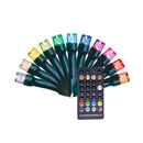 Celebrations Platinum LED Micro/5mm RGBW 50 ct String Lights w/Remote Smart-Enabled Christmas Lights
