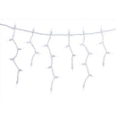 Celebrations Classic LED T5 Pure White 100 ct Icicle Christmas Lights 6 ft.