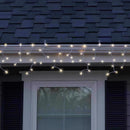 Celebrations Classic LED T5 Warm White 100 ct Icicle Christmas Lights 6 ft.