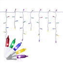 Celebrations Classic LED T5 Multicolored 100 ct Icicle Christmas Lights 6 ft.