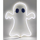 Sienna Cool White 11 in. LED Prelit Ghost Wall Decor, Pack of 6