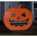 Sienna Warm White 2 ct 23.2 in. LED Pumpkin Stake Yard Decor, Pack of 8