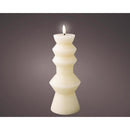 Lumineo LED Beige Candle 9.1 in., Pack of 6