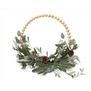 Decoris 15.75 in. D Modern Wreath, Pack of 8