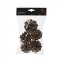 Decoris Set of 5 Pinecones 5.91 in., Pack of 36