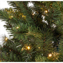 Holiday Bright Lights 1-2 Tree 7 ft. Pencil LED 500 ct Highland Spruce Color Changing Christmas Tree