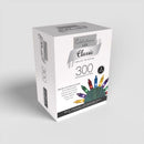 Celebrations Classic LED T5 Multicolored 300 ct String Christmas Lights 74.5 ft., Pack of 12