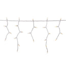 Celebrations Classic LED T5 Warm White 300 ct Icicle Christmas Lights 19.6 ft.