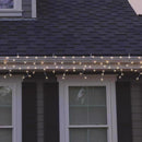 Celebrations Classic LED T5 Warm White 300 ct Icicle Christmas Lights 19.6 ft.