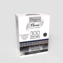 Celebrations Classic LED T5 Warm White 300 ct Icicle Christmas Lights 19.6 ft.