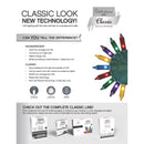 Celebrations Classic LED T5 Warm White 100 ct Net Christmas Lights 4 ft.