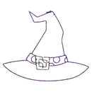 Celebrations Purple 84 ct 18.2 in. LED Prelit Illuminated Witch Hat Halloween Decor, Pack of 8