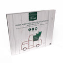 Celebrations LED Truck w/Tree Silhouette 15 in. Hanging Decor