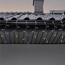 Celebrations Platinum LED T5 Multicolored/Warm White 100 ct Icicle Christmas Lights 8.5 ft.