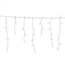 Celebrations Platinum LED T5 Warm White 100 ct Icicle Christmas Lights 9.5 ft.
